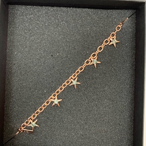 Jewelmint Star Link Bracelet Rose Gold Tone - Picture 2 of 5